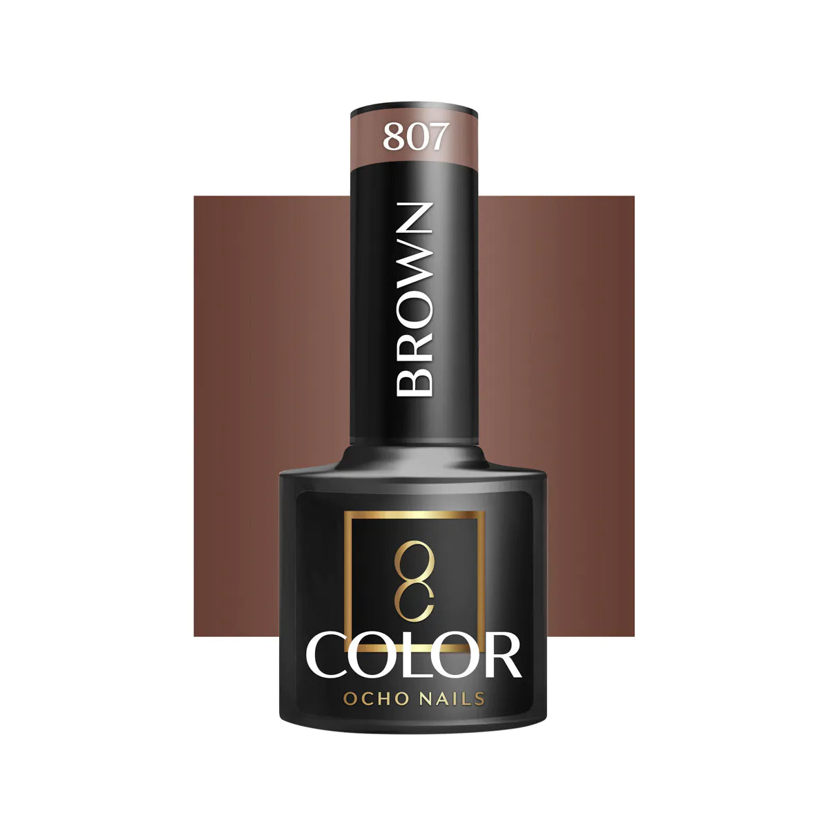 OCHO NAILS Brown geelilakka 807