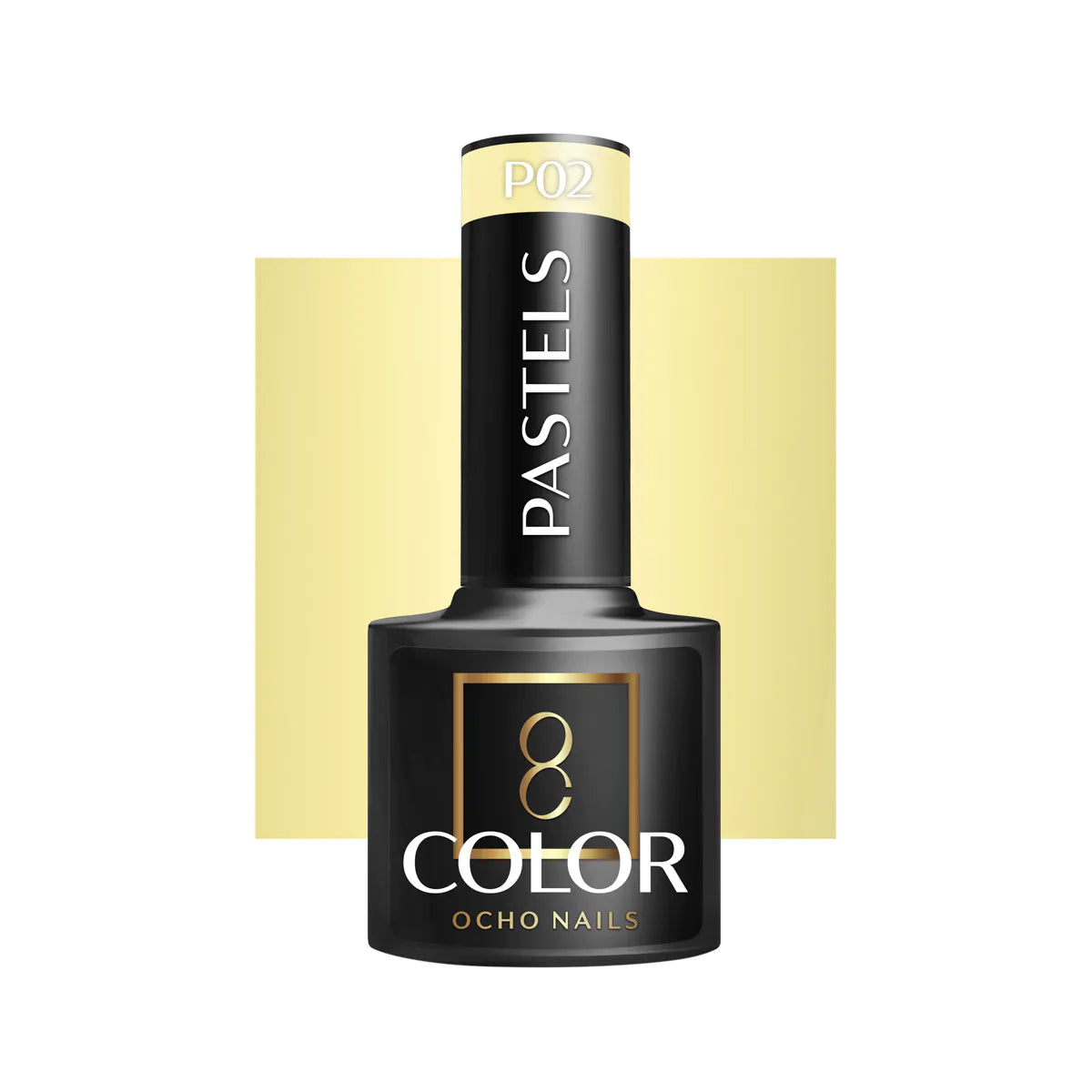 Ocho Nails Pastels geelilakka P-02