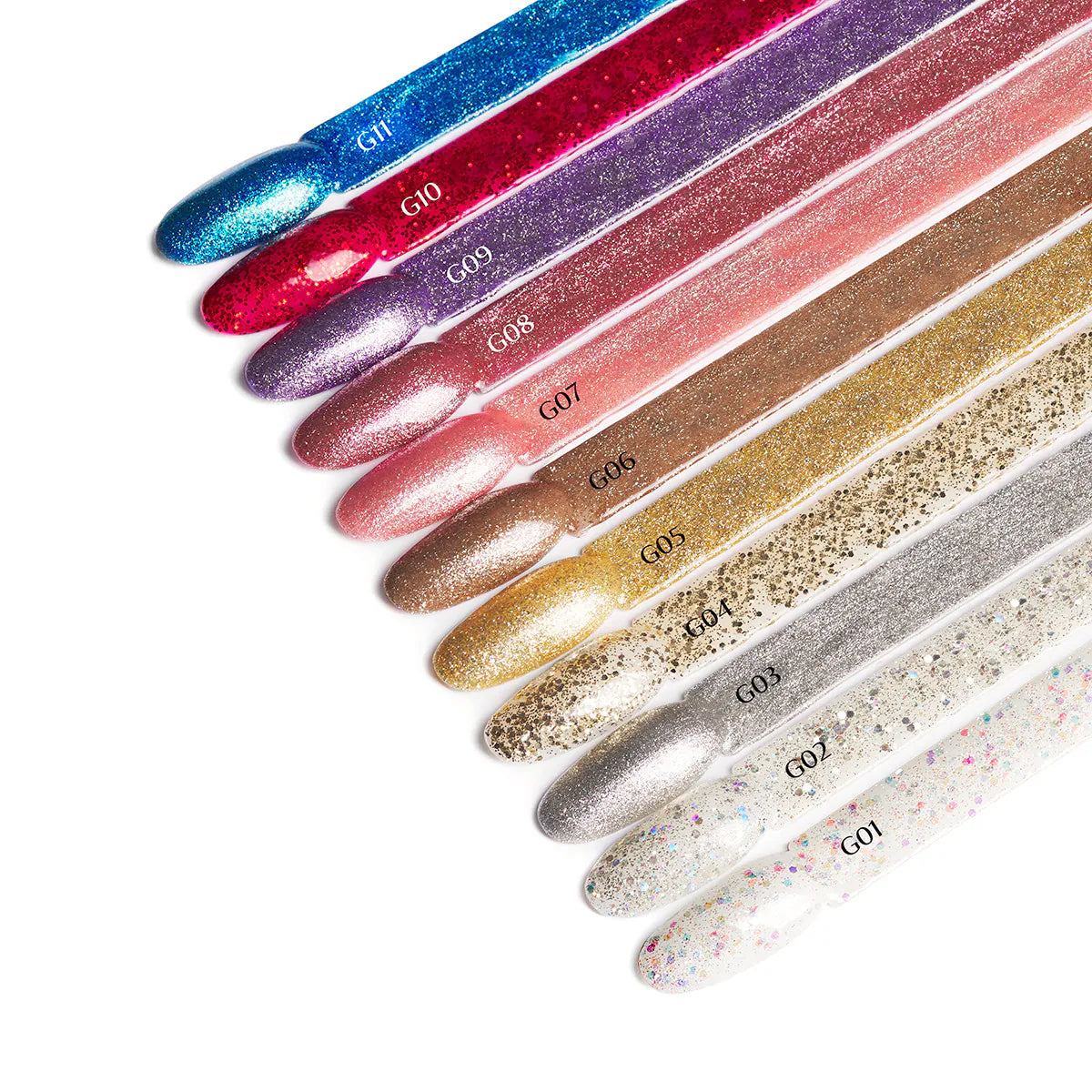 OCHO NAILS Glitter geelilakka G08 -5 g