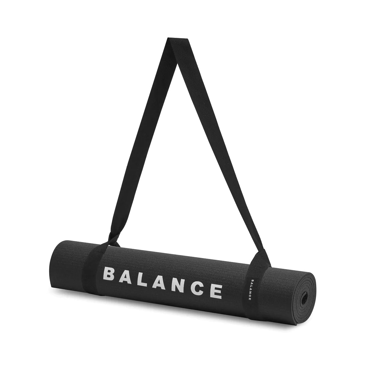 Jooga- ja jumppamatto BALANCE MAT musta - Natural Rubber Pu