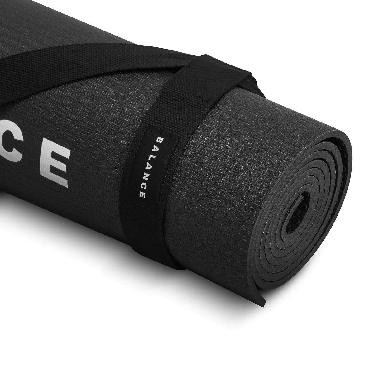 Jooga- ja jumppamatto BALANCE MAT musta - Natural Rubber Pu