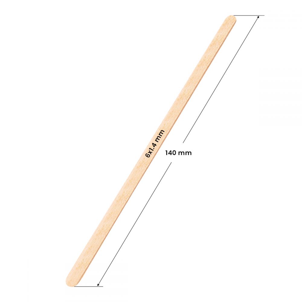 Pieni puinen lasta,140 x 6 x 1,4 mm - 100 kpl