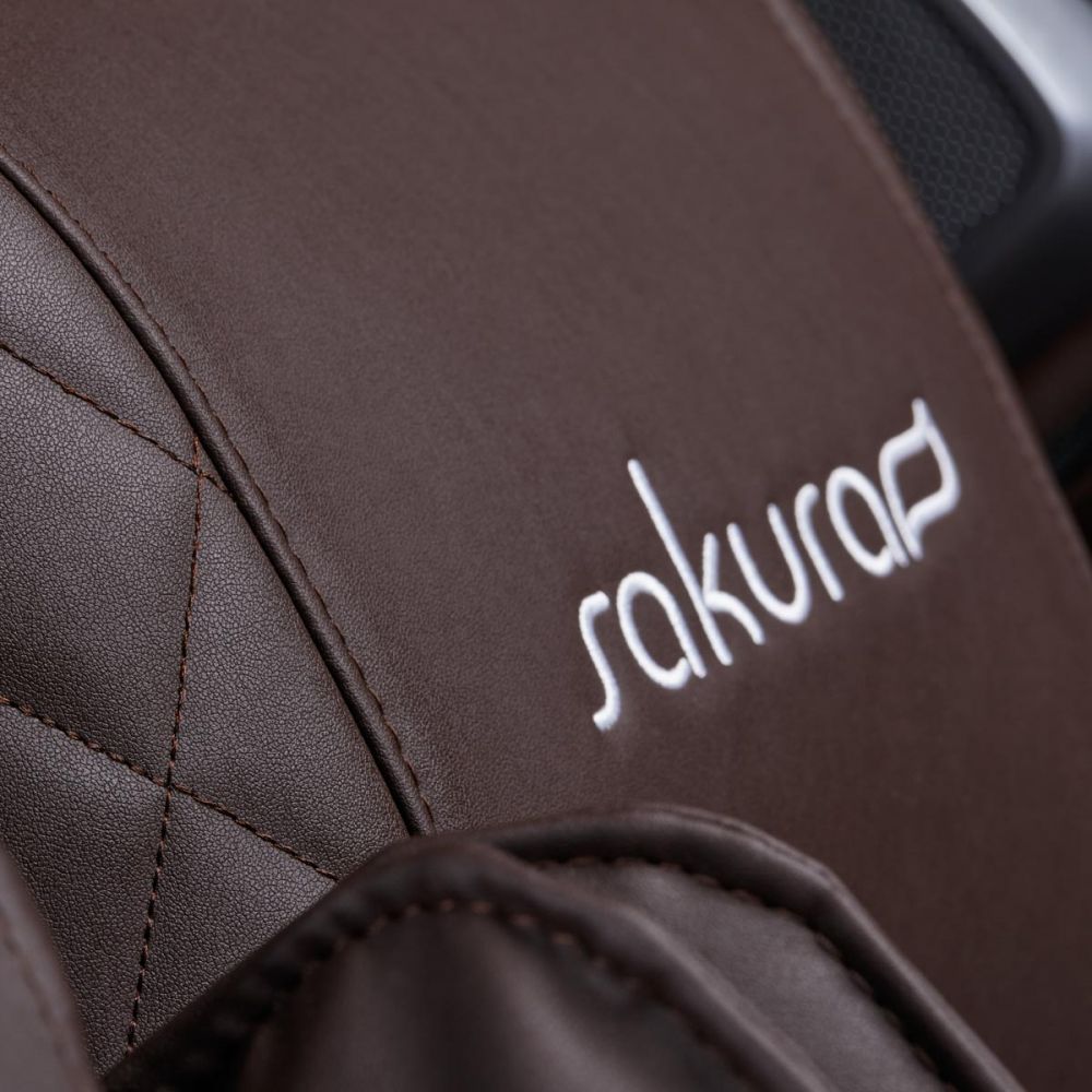 Sakura hierontatuoli Comfort 807, ruskea