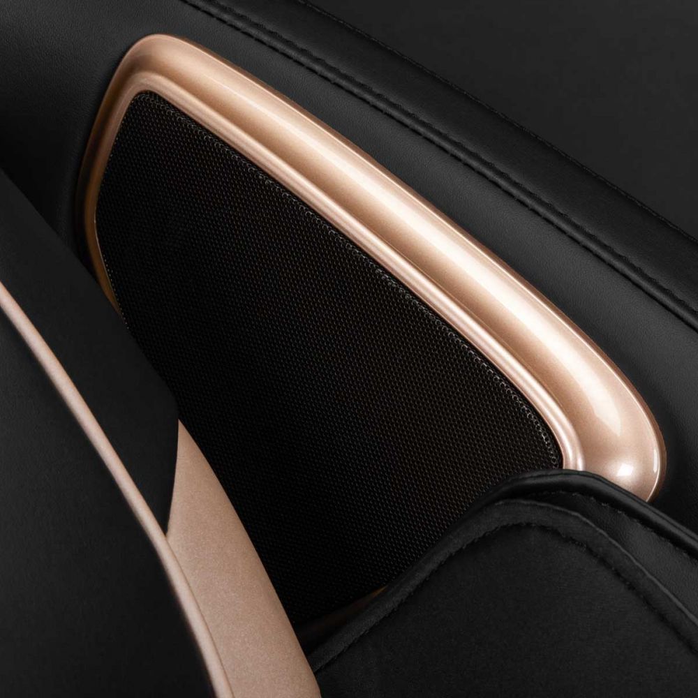 Sakura hierontatuoli Luxury Standard 808, musta