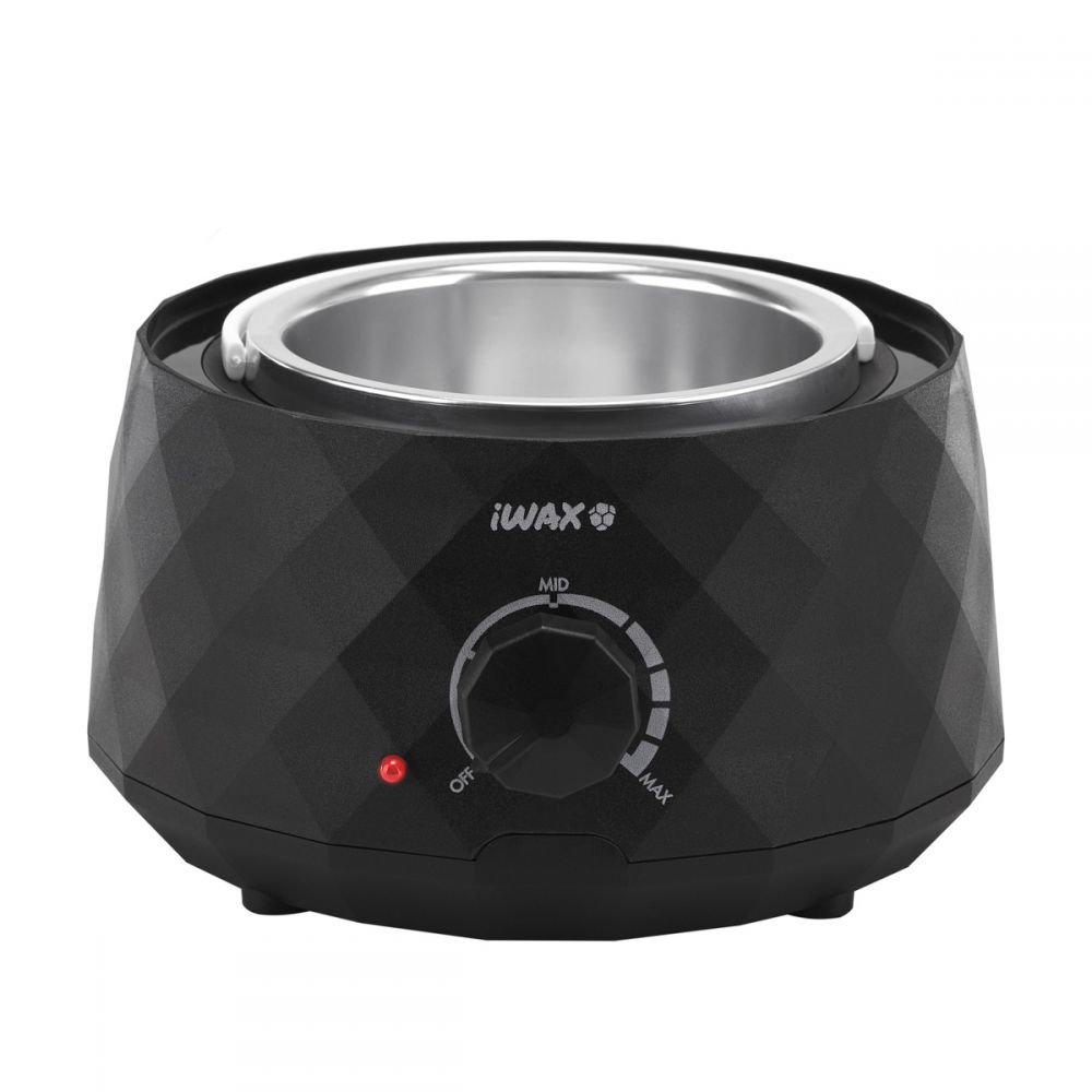 iWax Diamond sokeri-/vahalämmitin 400 ml 100W, musta
