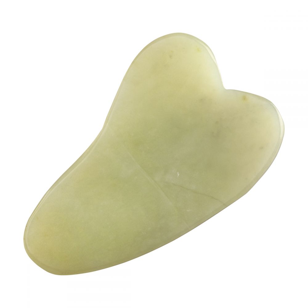 Gua Sha jadekivi kasvojen hierontaan