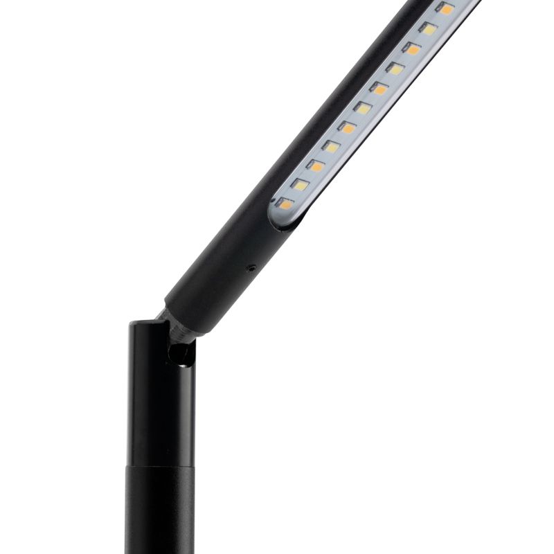 LED-pöytävalaisin A02 musta