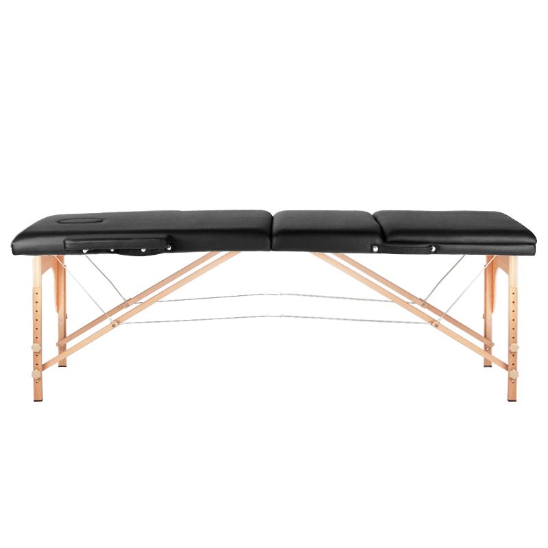 Kannettava hierontapöytä Wood Comfort 3 musta