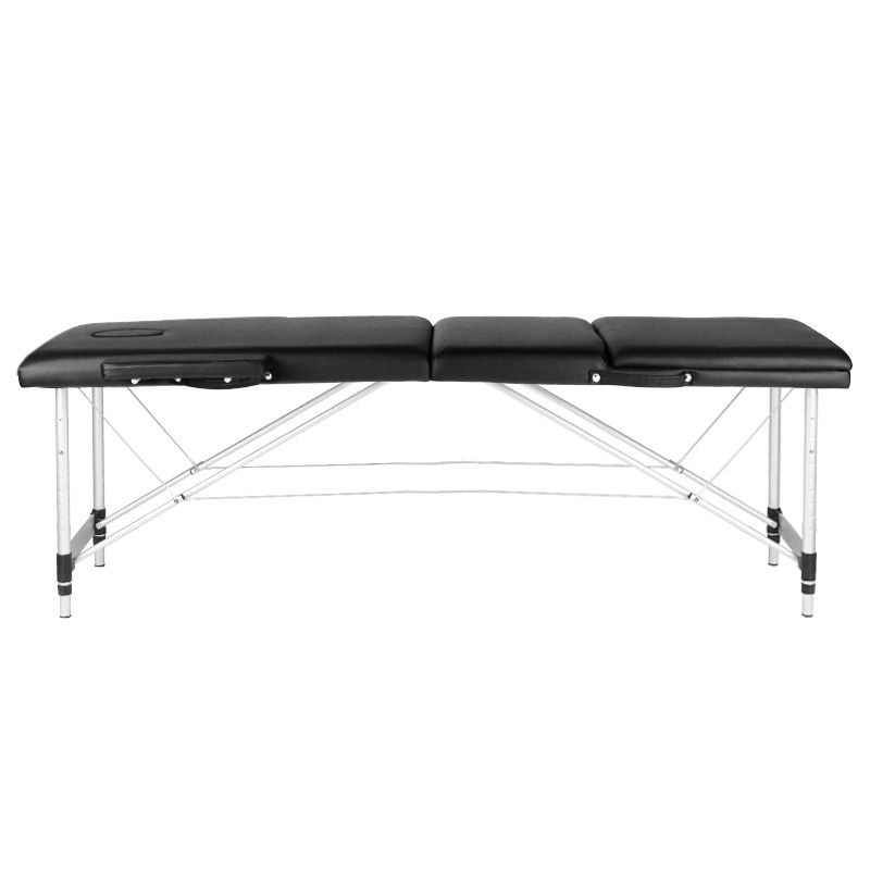 Kannettava hierontapöytä Alu 3 Comfort musta