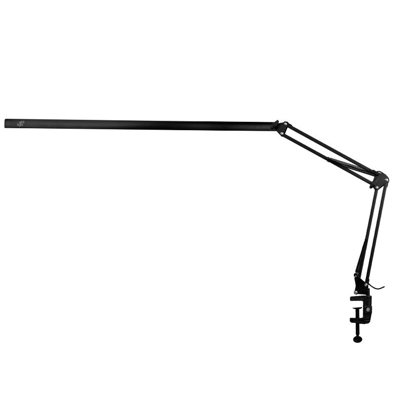 Lattiavalaisin LASHES LINE LED musta