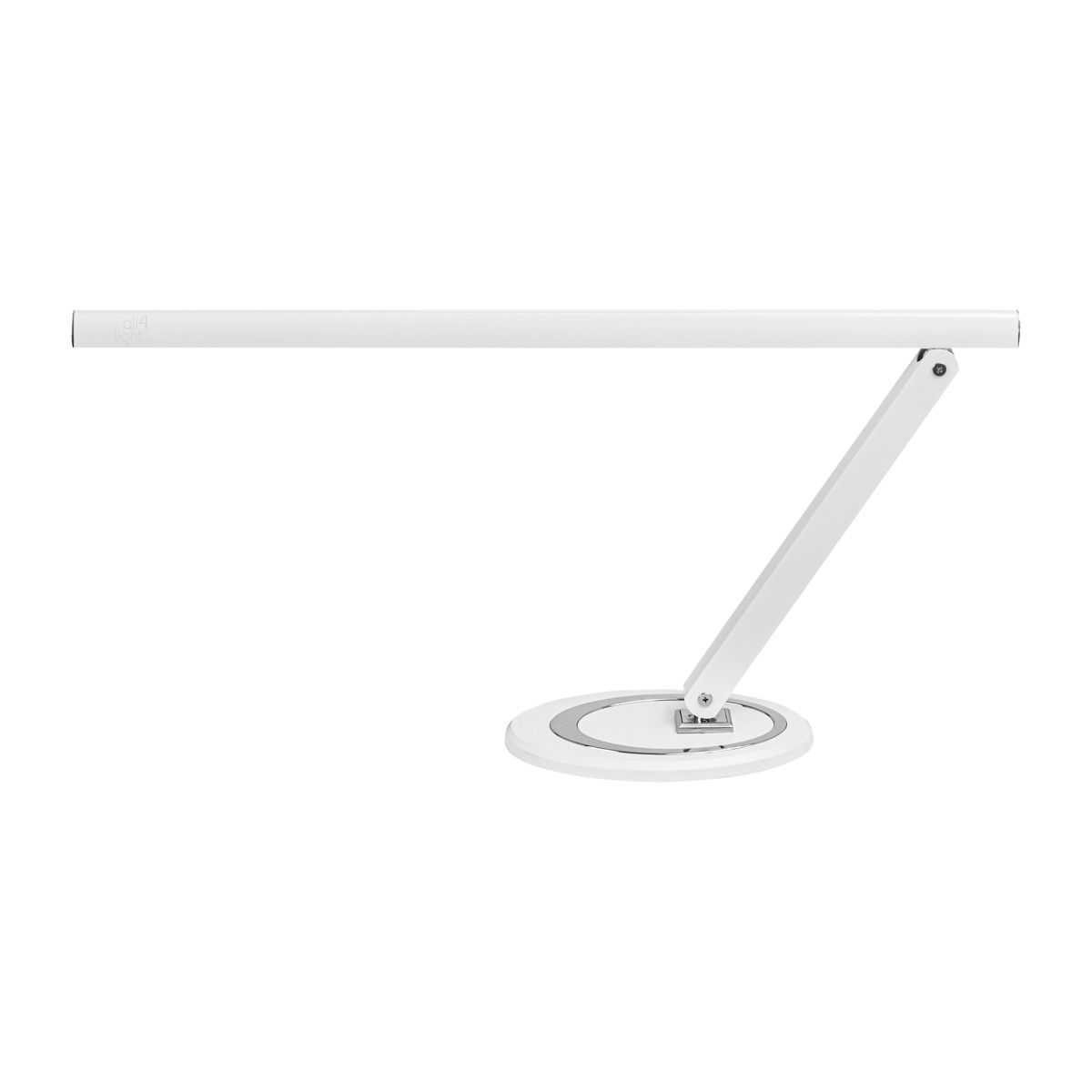 Pöytävalaisin SLIM LED ALL4LIGHT valkoinen