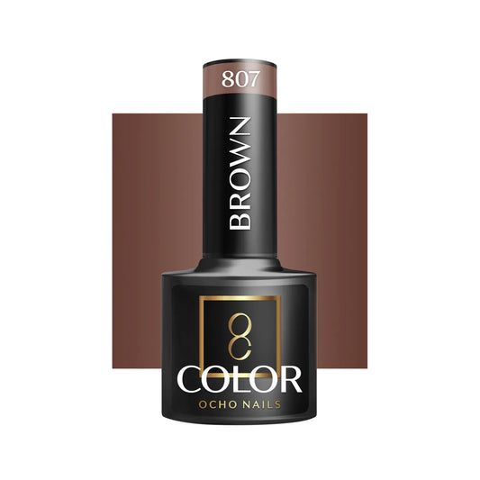 OCHO NAILS Brown geelilakka 807